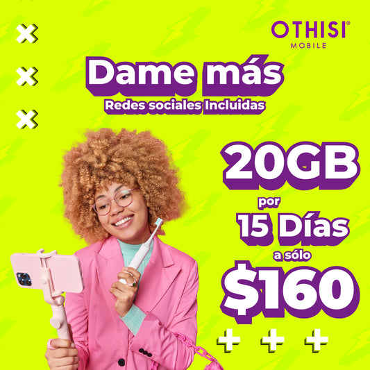 Dame Más 20GB